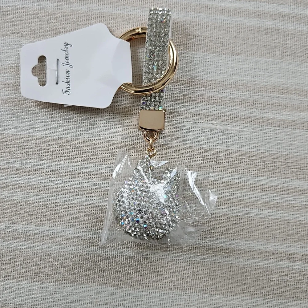 NWT Labubu Blingy Key Chain/ Bag Charm
